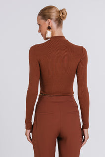 Blusa Samy - Chocolate