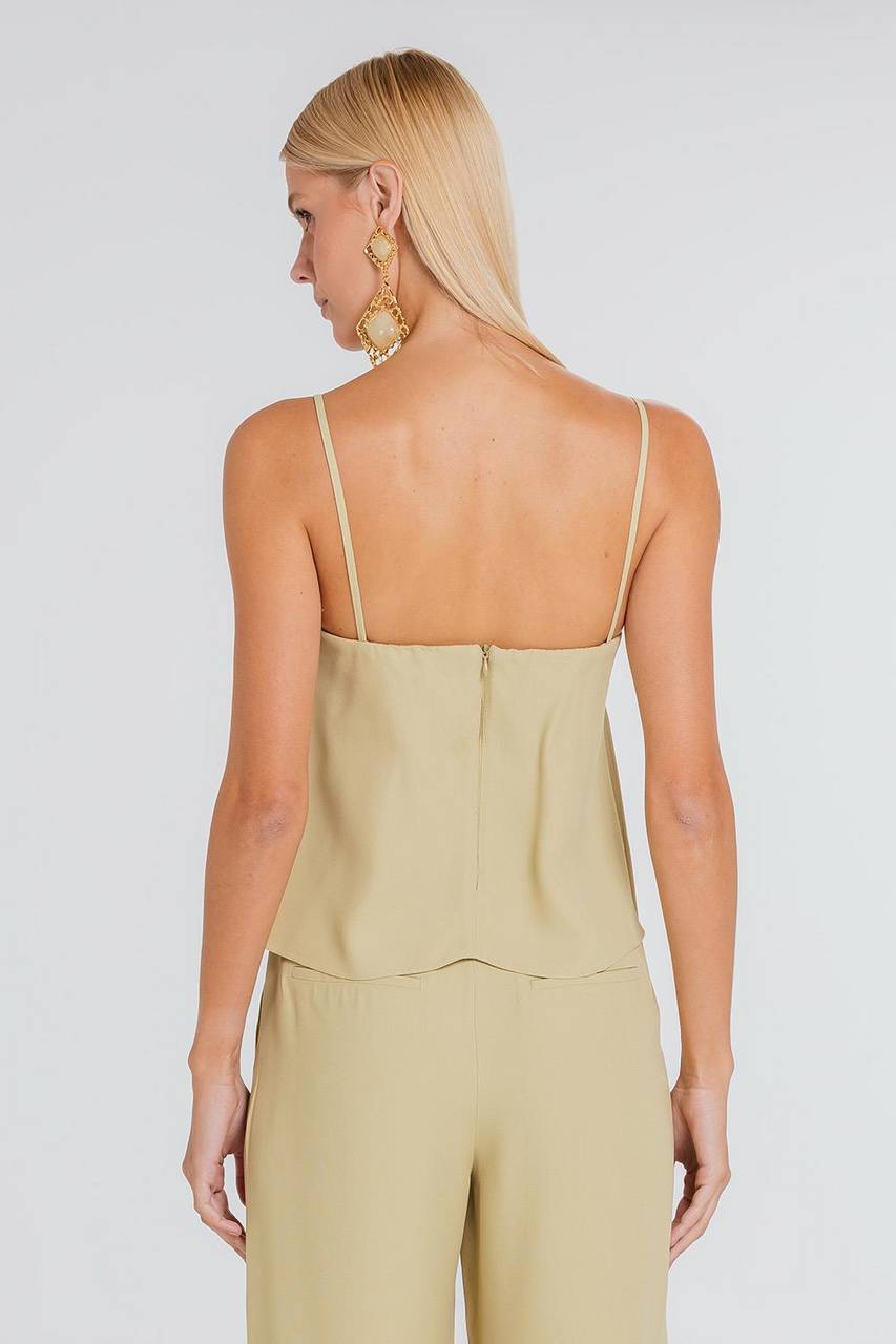 Top Estela - Sepia