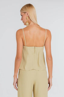 Top Estela - Sepia
