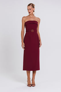 Vestido Ema - Cabernet