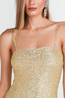 Vestido Keice - Gold