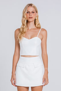 Short Saia Alba - Off White