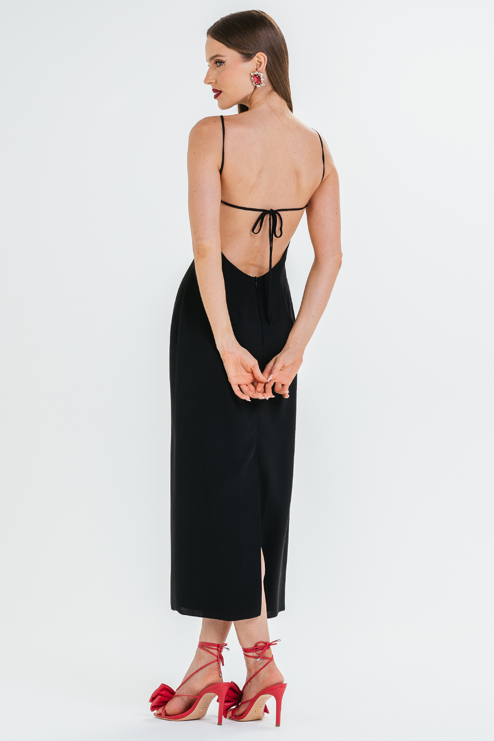 Vestido Leia - Preto