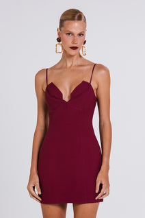 Vestido Mavila - Cabernet