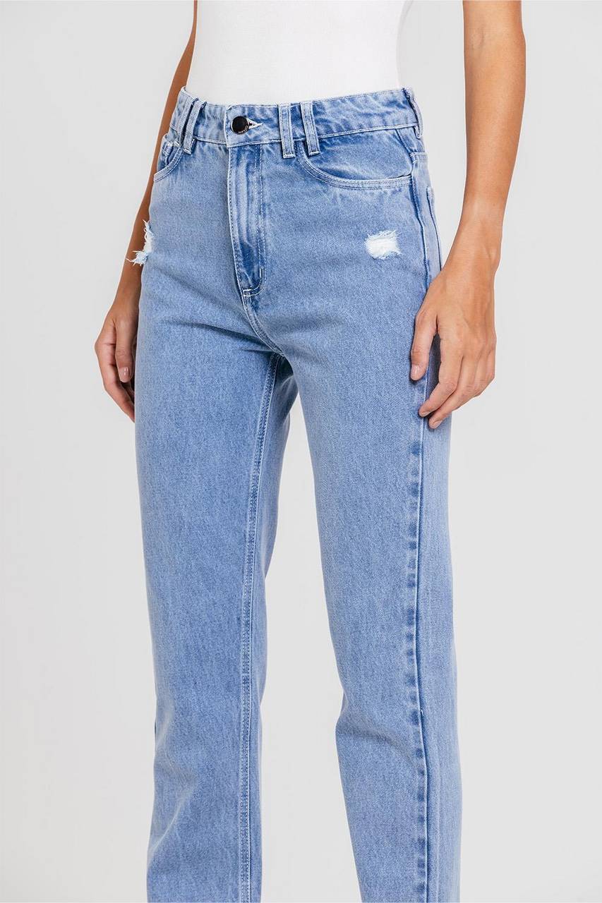 Calça Suzete - Jeans Claro