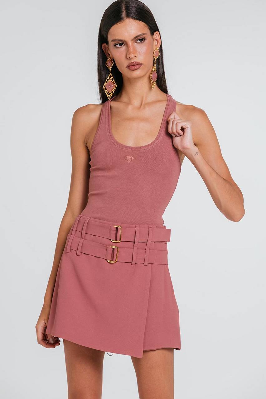 Short Saia Cali - Malva
