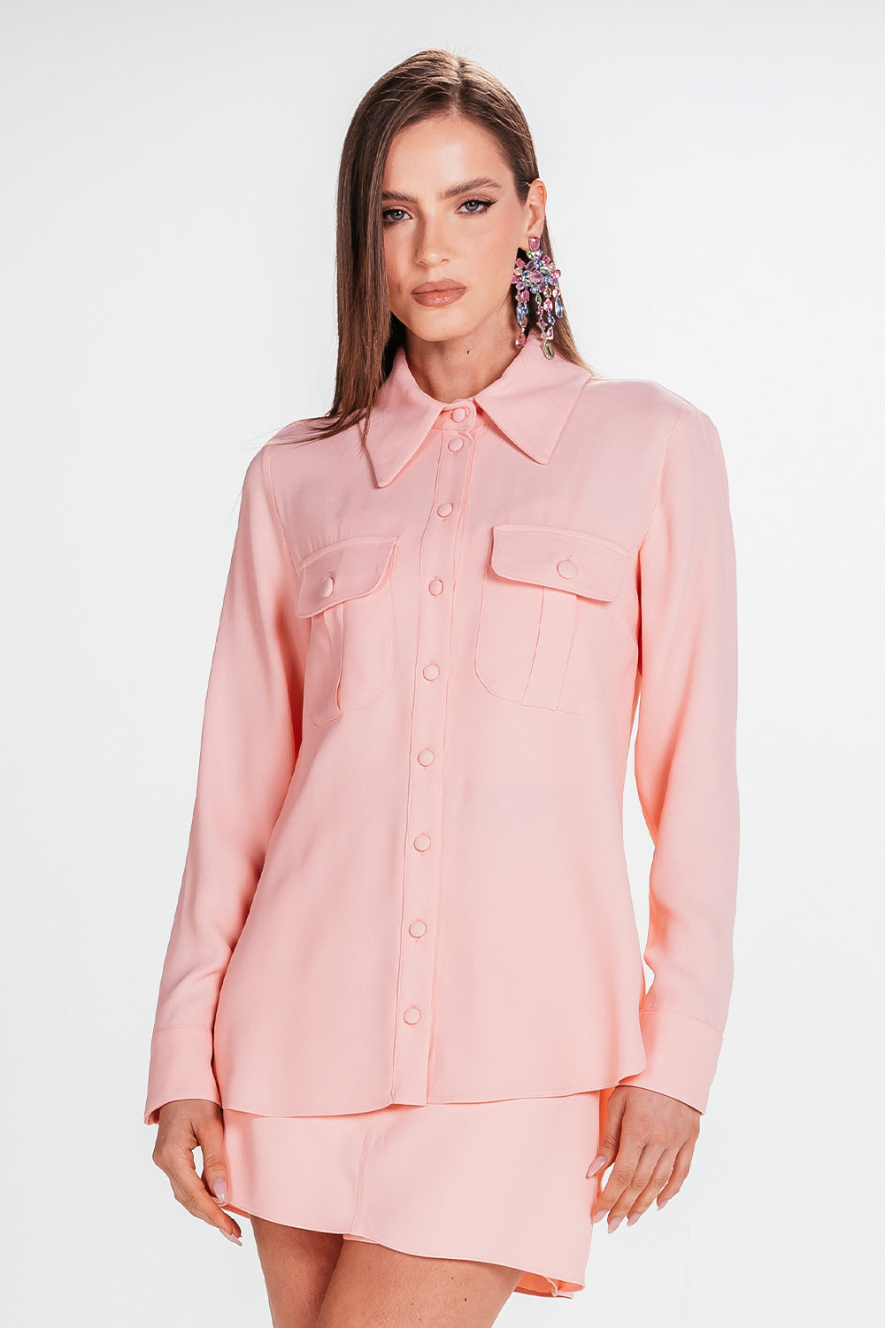 Camisa Samile - Peach