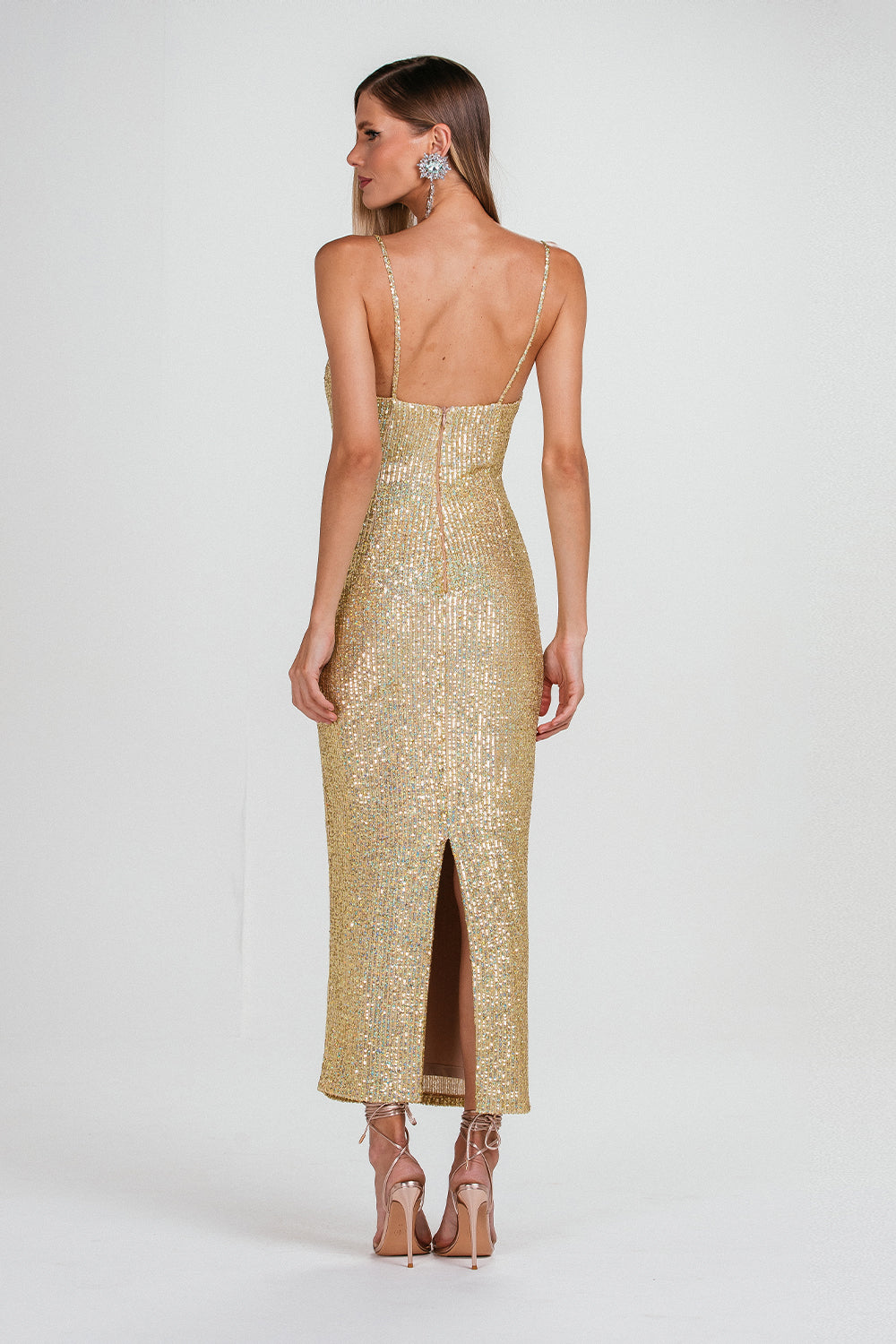Vestido Keice - Gold