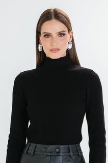 Blusa Tricot Doris - Preto