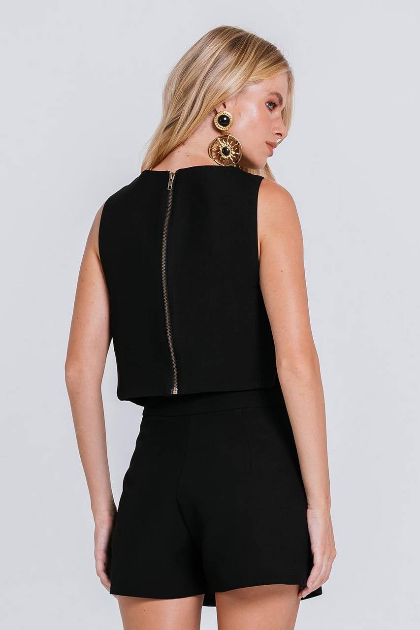 Short Saia Circe - Preto