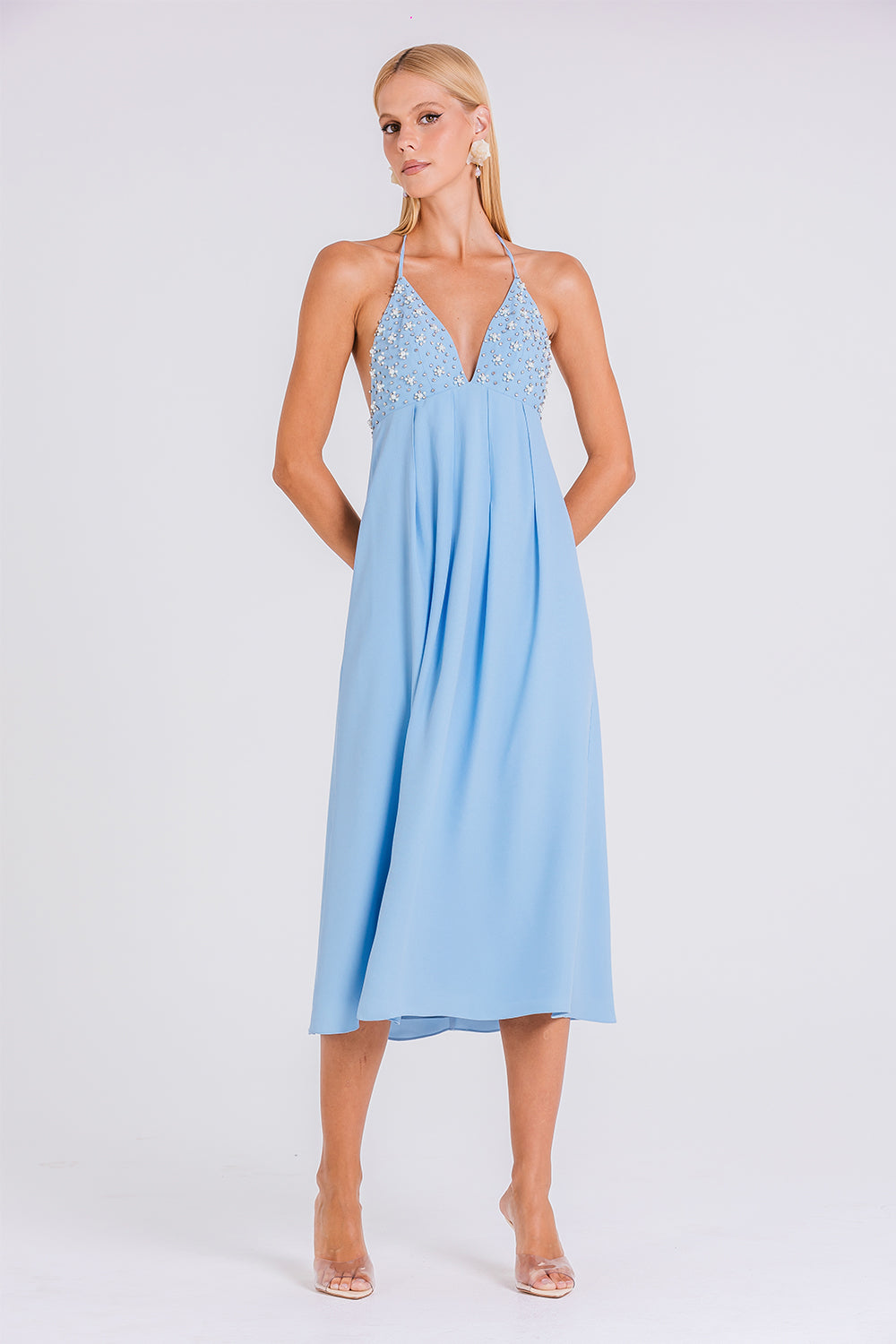 Vestido Yas - Céu