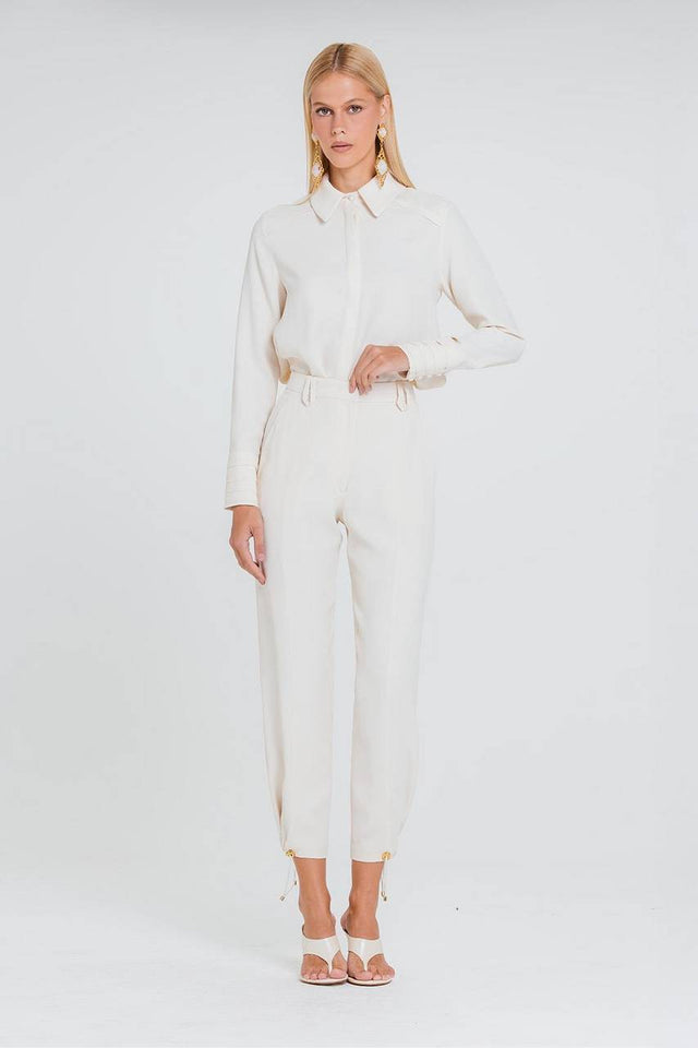 Camisa Delfina - Marfim