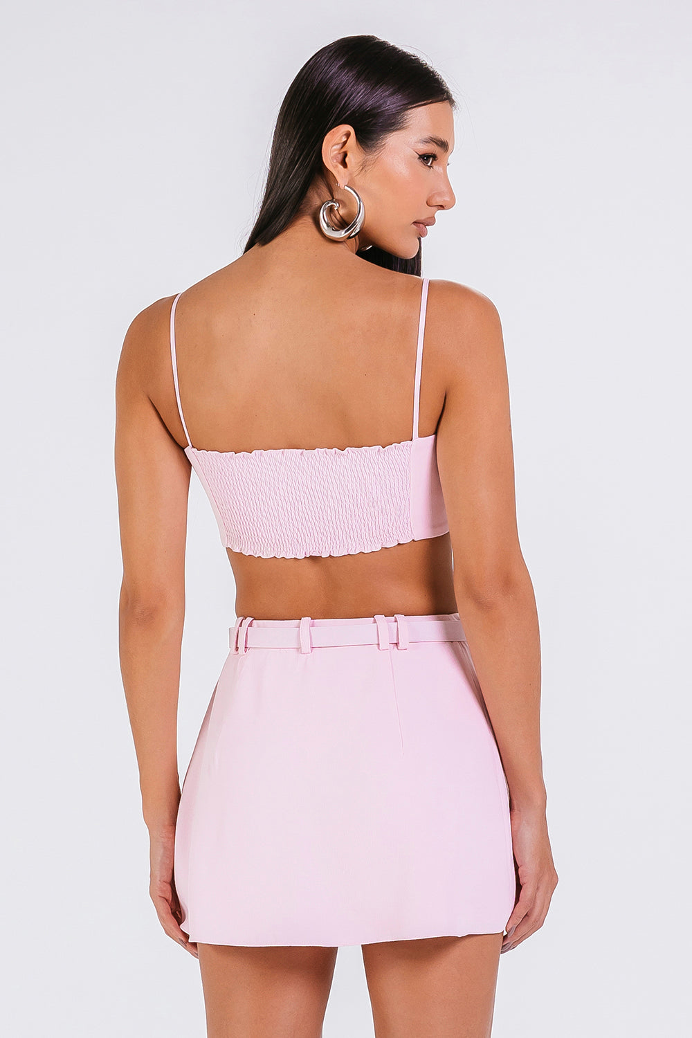 Short Saia Isabeli - Blush