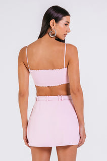 Short Saia Isabeli - Blush