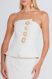 Top Audrey - Marfim