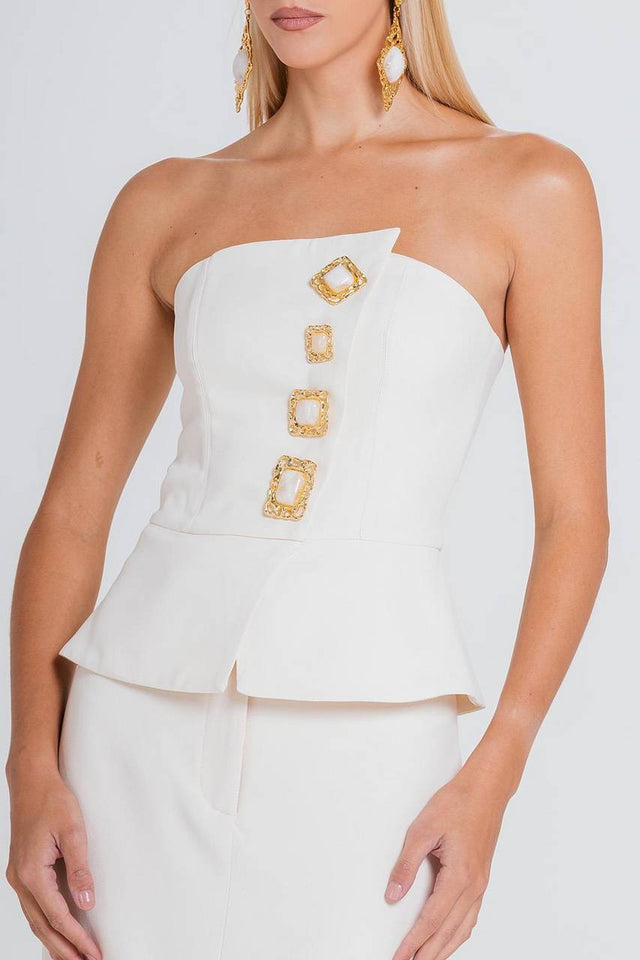 Top Audrey - Marfim
