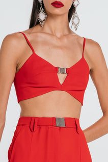 Top Lupita - Rouge