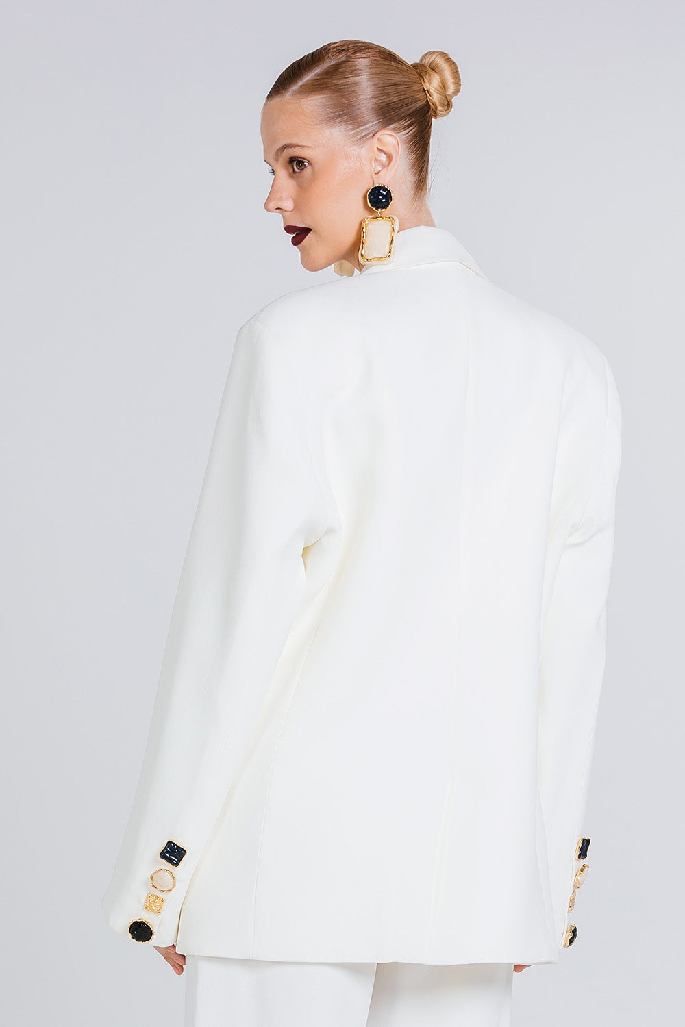 Blazer Bordon - Vanilla