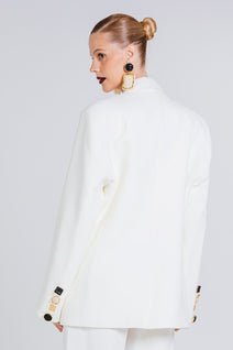 Blazer Bordon - Vanilla