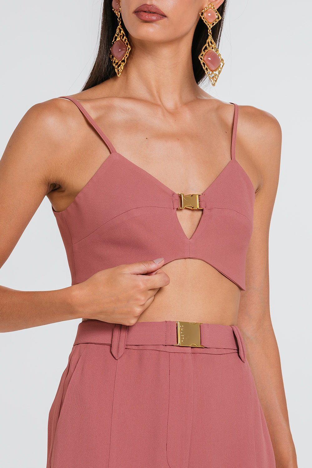 Top Lupita - Malva