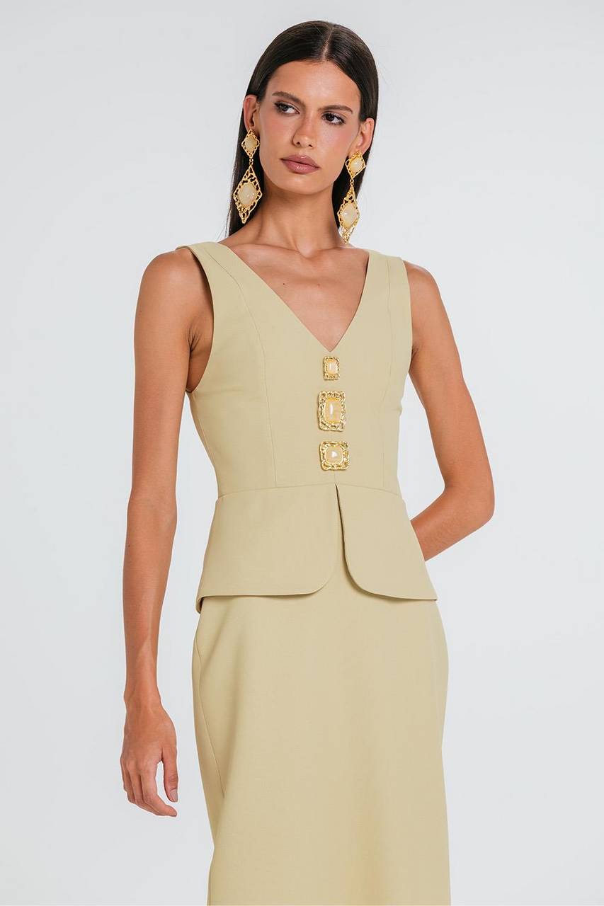 Vestido Cindy - Sepia