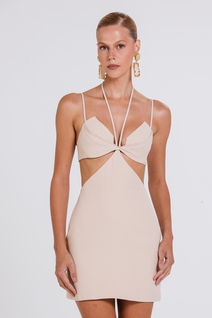 Vestido Bi - Latte