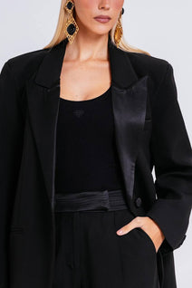 Blazer Lorena - Preto