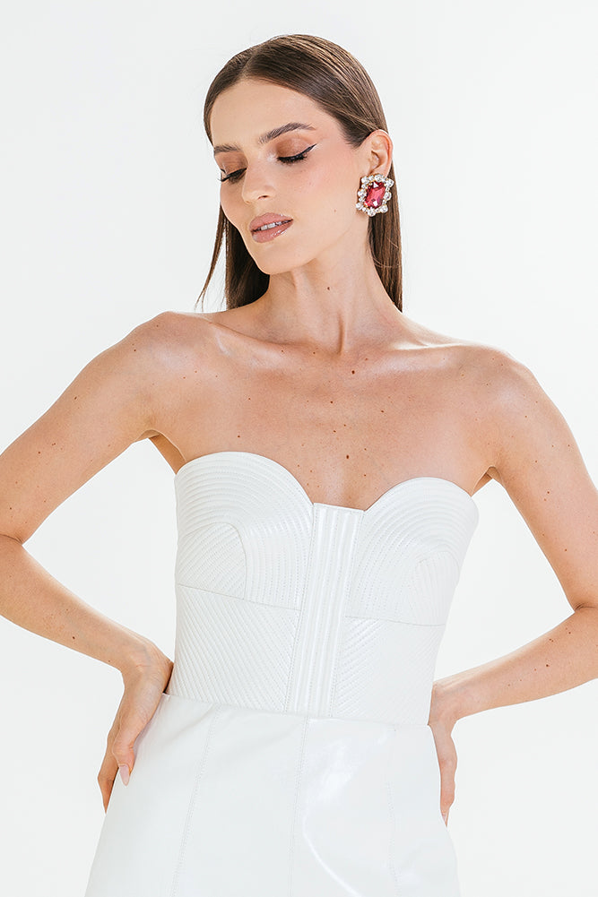 Vestido Fabiola - Snow