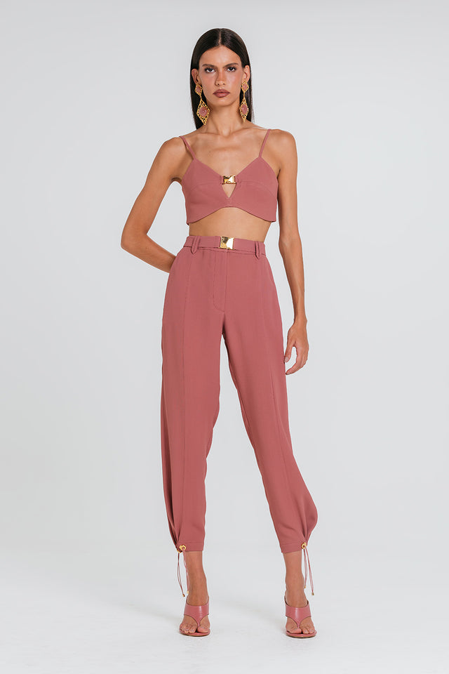 Top Lupita - Malva