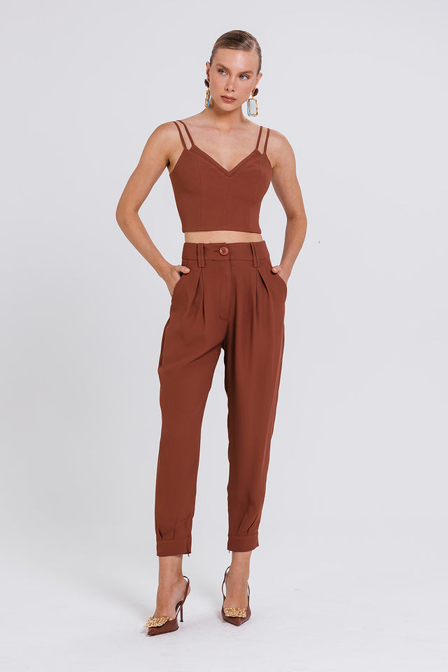 Top Tamara - Chocolate