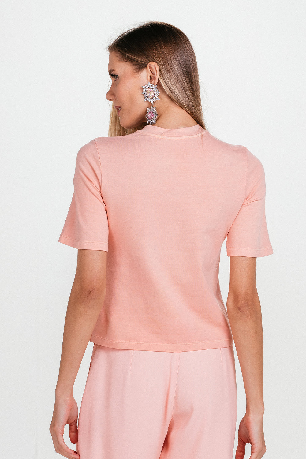T-shirt Giu - Peach