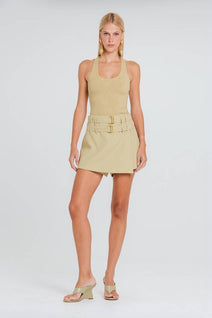 Short Saia Cali - Sepia