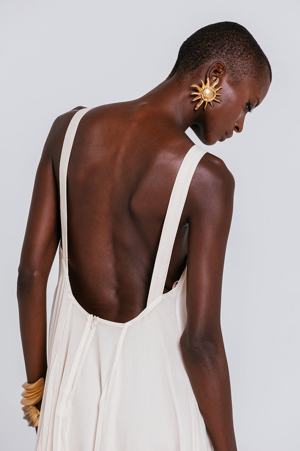 Vestido Capri - Areia