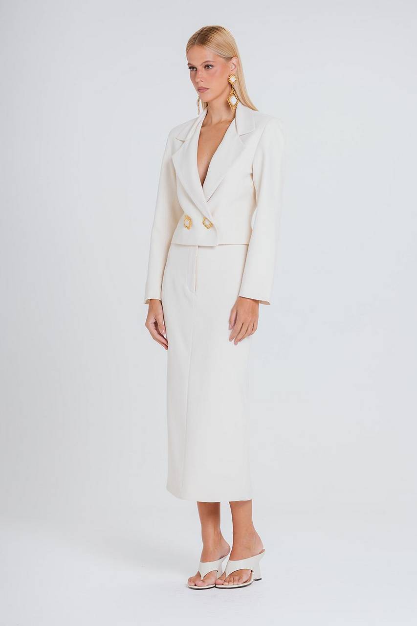 Blazer Campion - Marfim