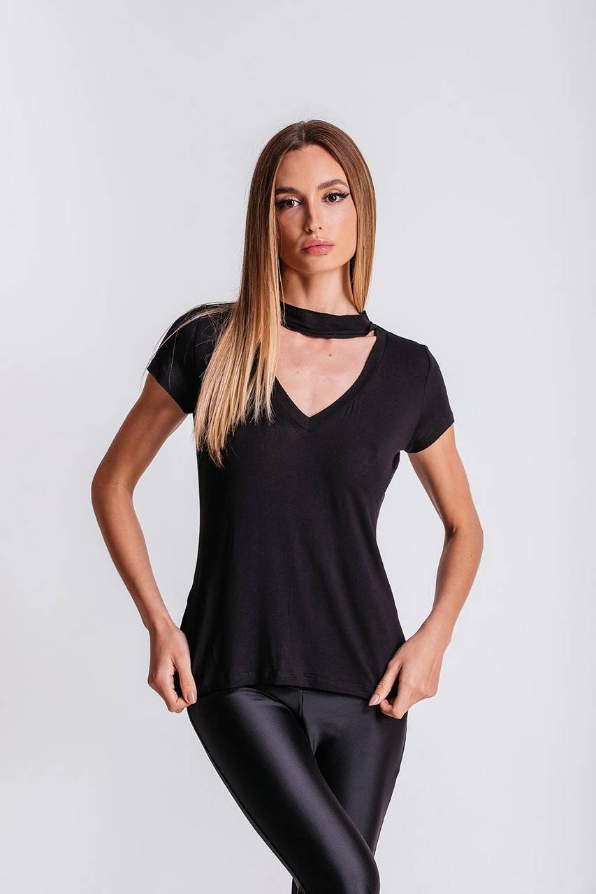 T-shirt Ana - Preto