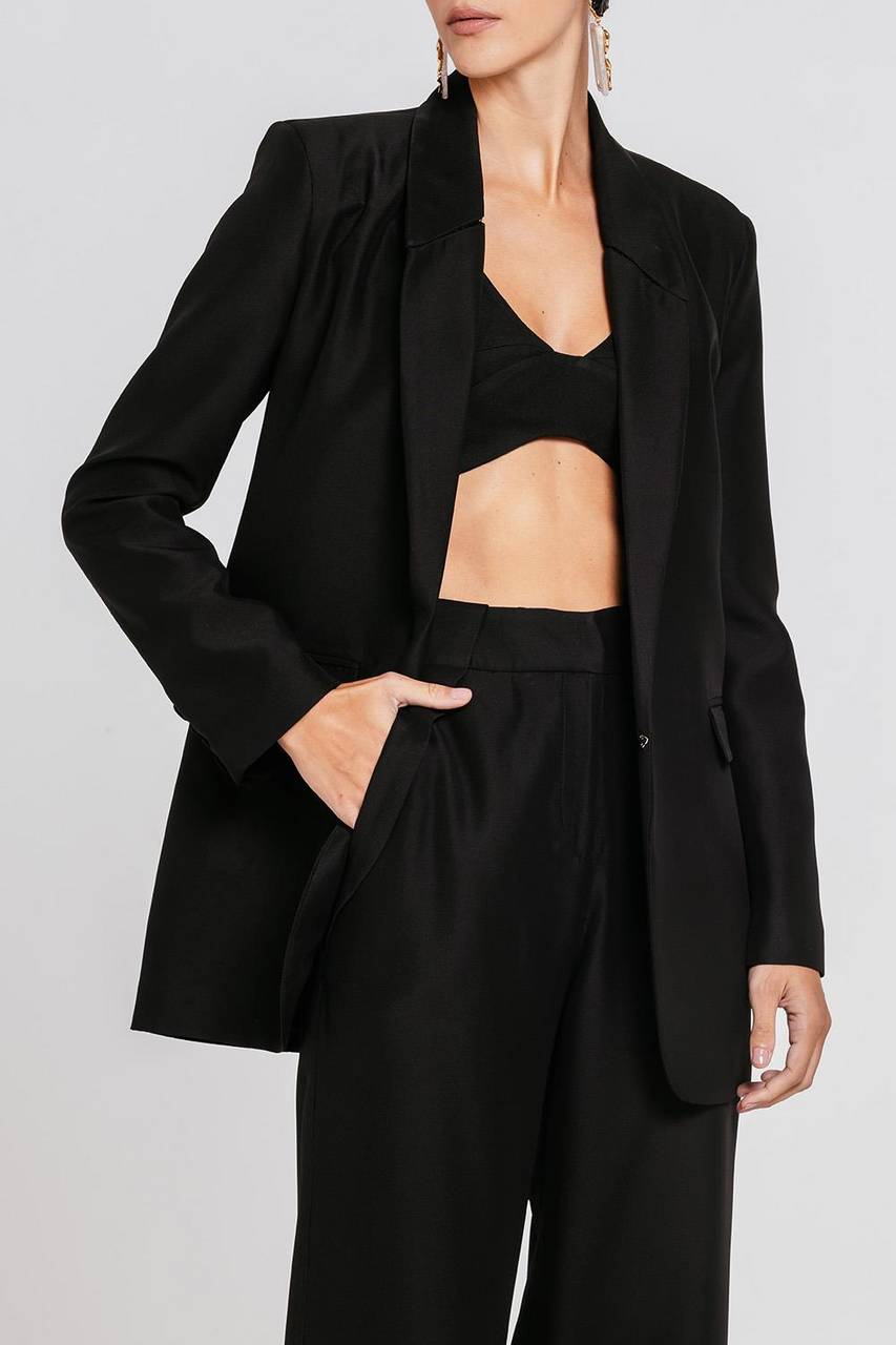 Blazer Glenda - Preto