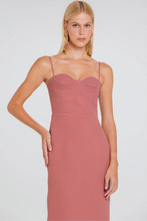 Vestido Iohara - Malva