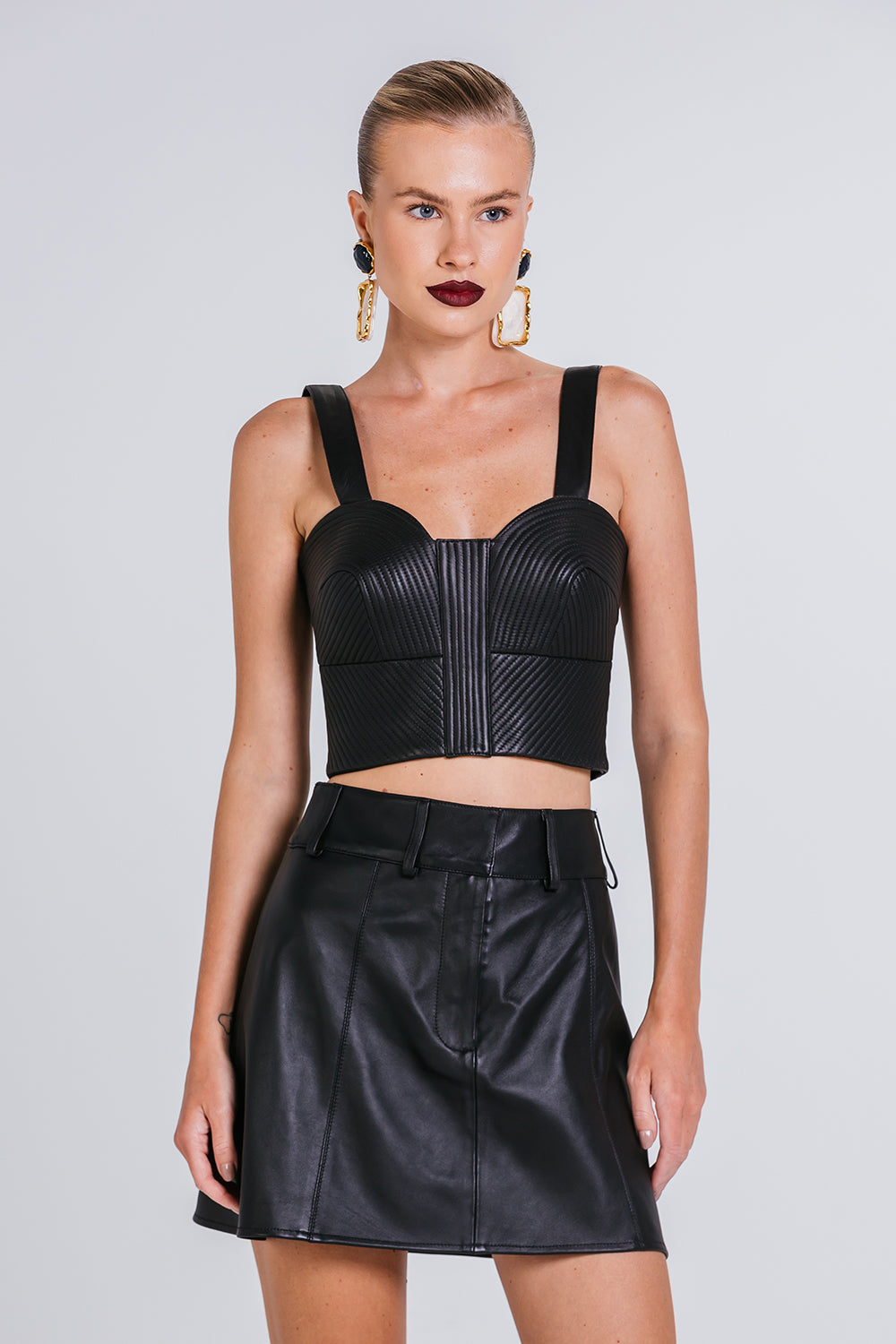 Saia Yasmin - Preto