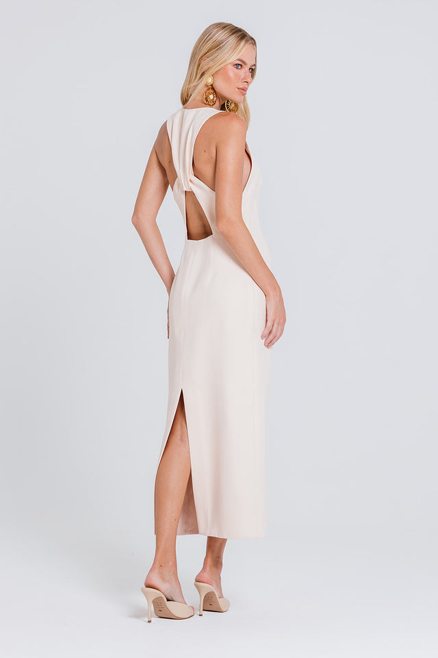 Vestido Alexia - Areia