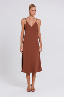 Vestido Ivete - Chocolate