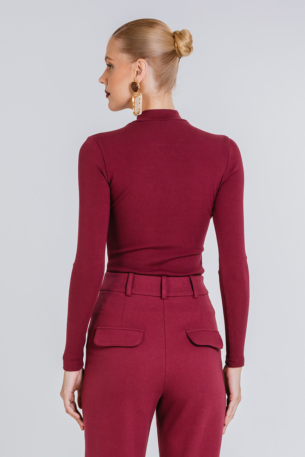 Blusa Samy - Cabernet