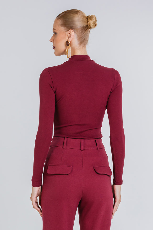 Blusa Samy - Cabernet