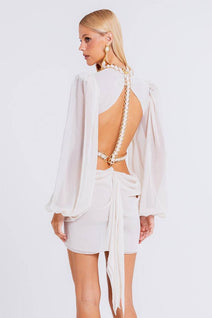 Vestido Venus - Areia