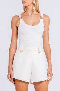 Short Pietra - Marfim