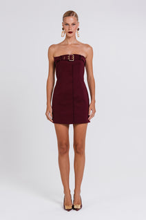 Vestido San - Cabernet