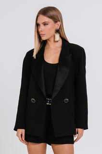 Blazer Ninita - Preto
