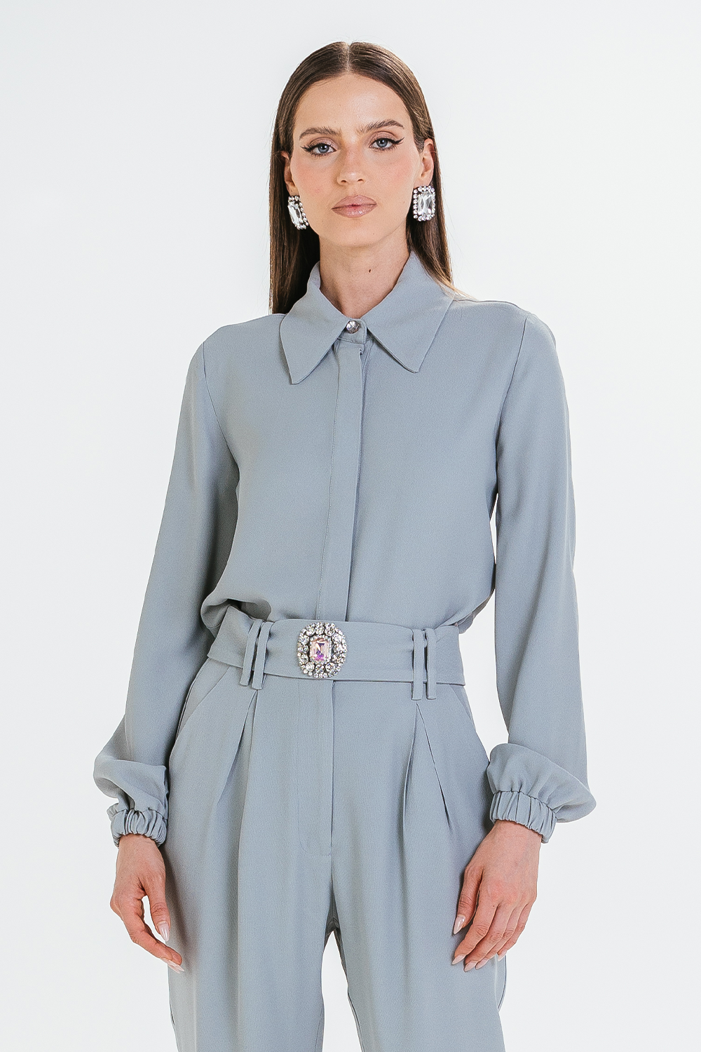 Camisa Louise - Sage