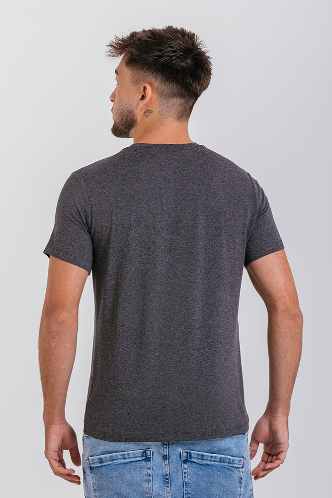 Camiseta Basic - Chumbo