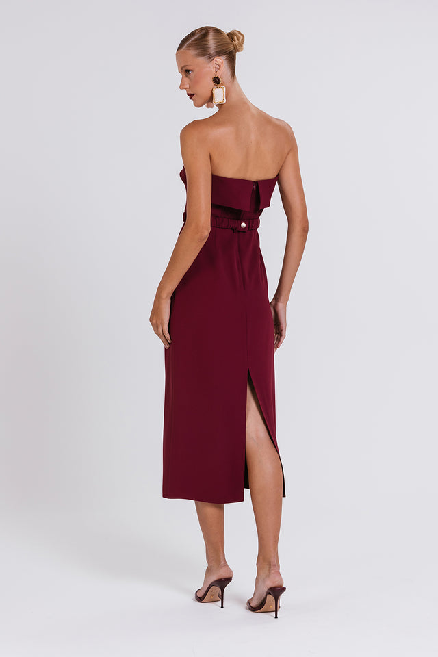 Vestido Ema - Cabernet