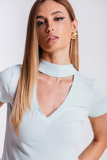 T-shirt Ana - Acqua